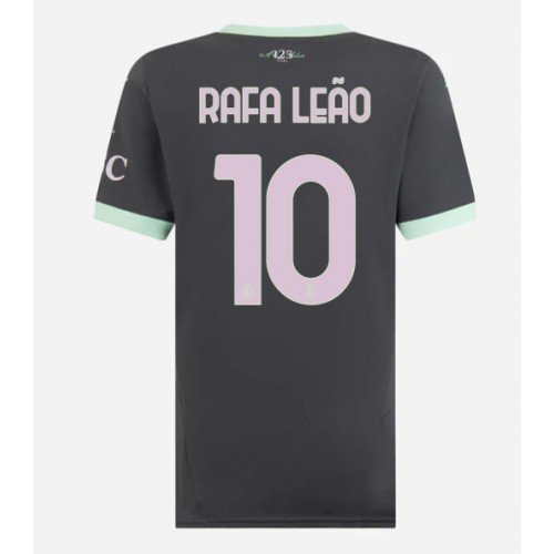 Fotbalové Dres AC Milan Rafael Leao #10 Dámské Alternativní 2024-25 Krátký Rukáv